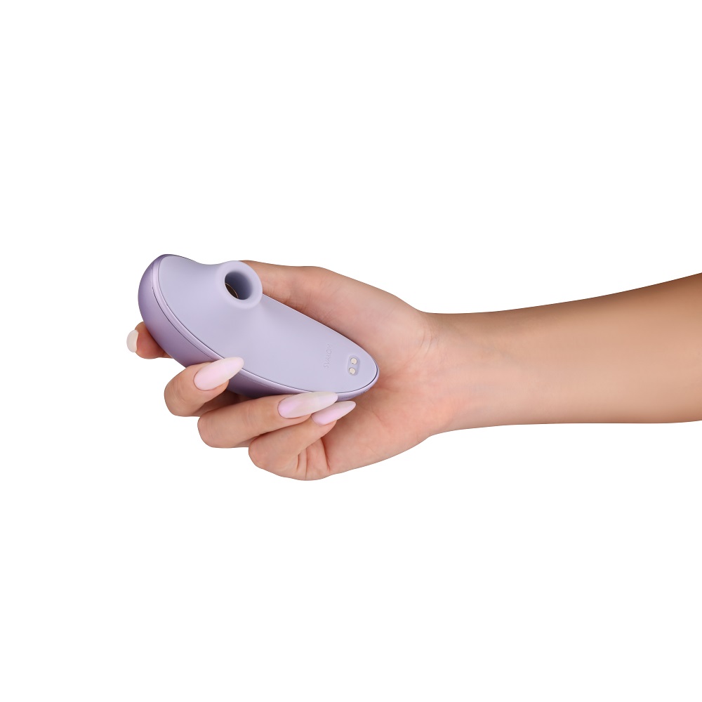 Svakom Galaxie Suction Vibrator with Mood Projector Metallic Lilac, photograph 7