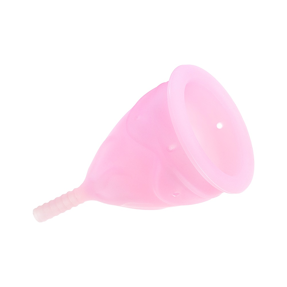 Femintimate Eve Menstrual Cup Large, shown from the back