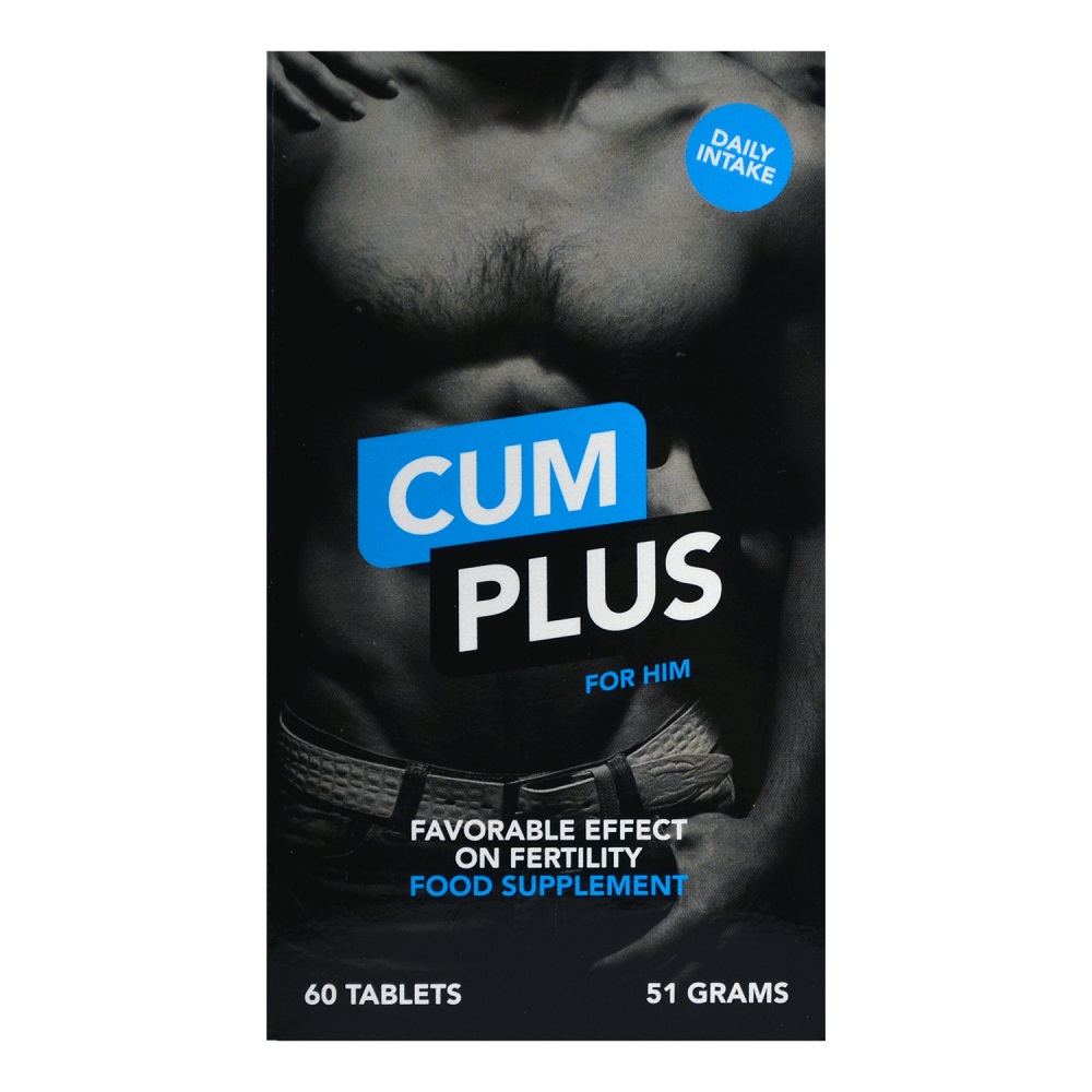 CumPlus Tablets (60 Pack), shown from the side