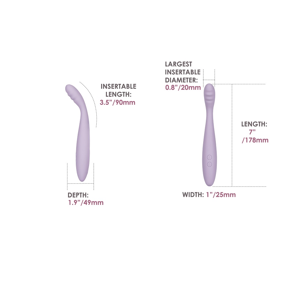 Svakom Cici 2 Flexible Head Slim Vibrator, in silicone/abs