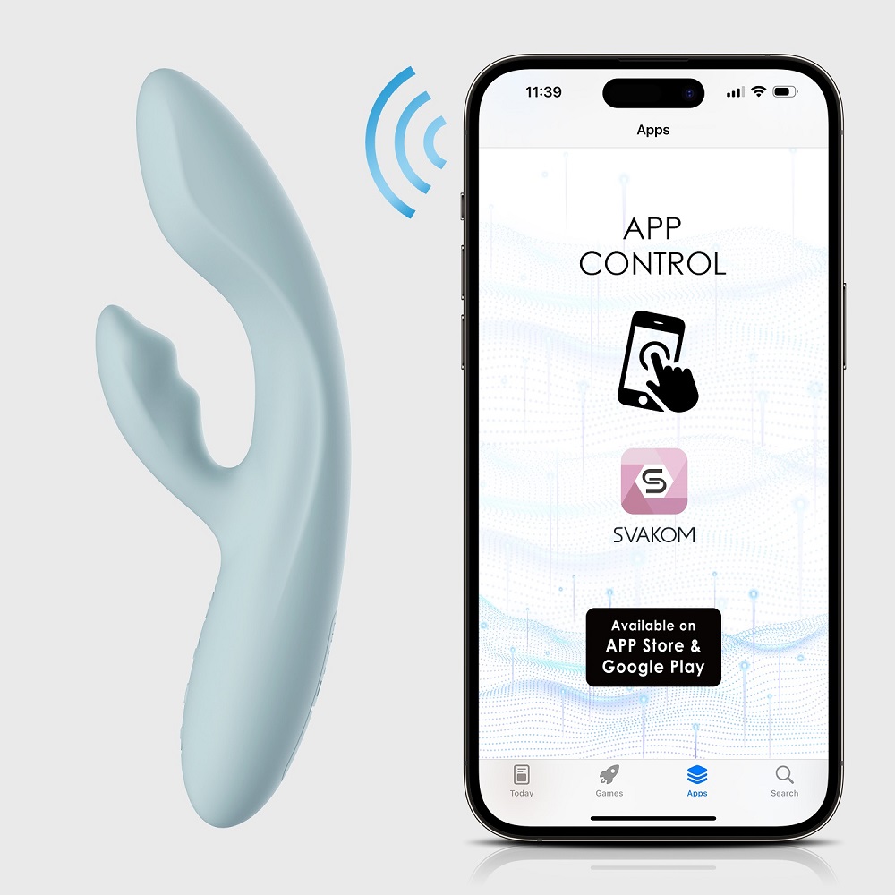 Svakom Chika App-Controlled Warming Rabbit Vibrator