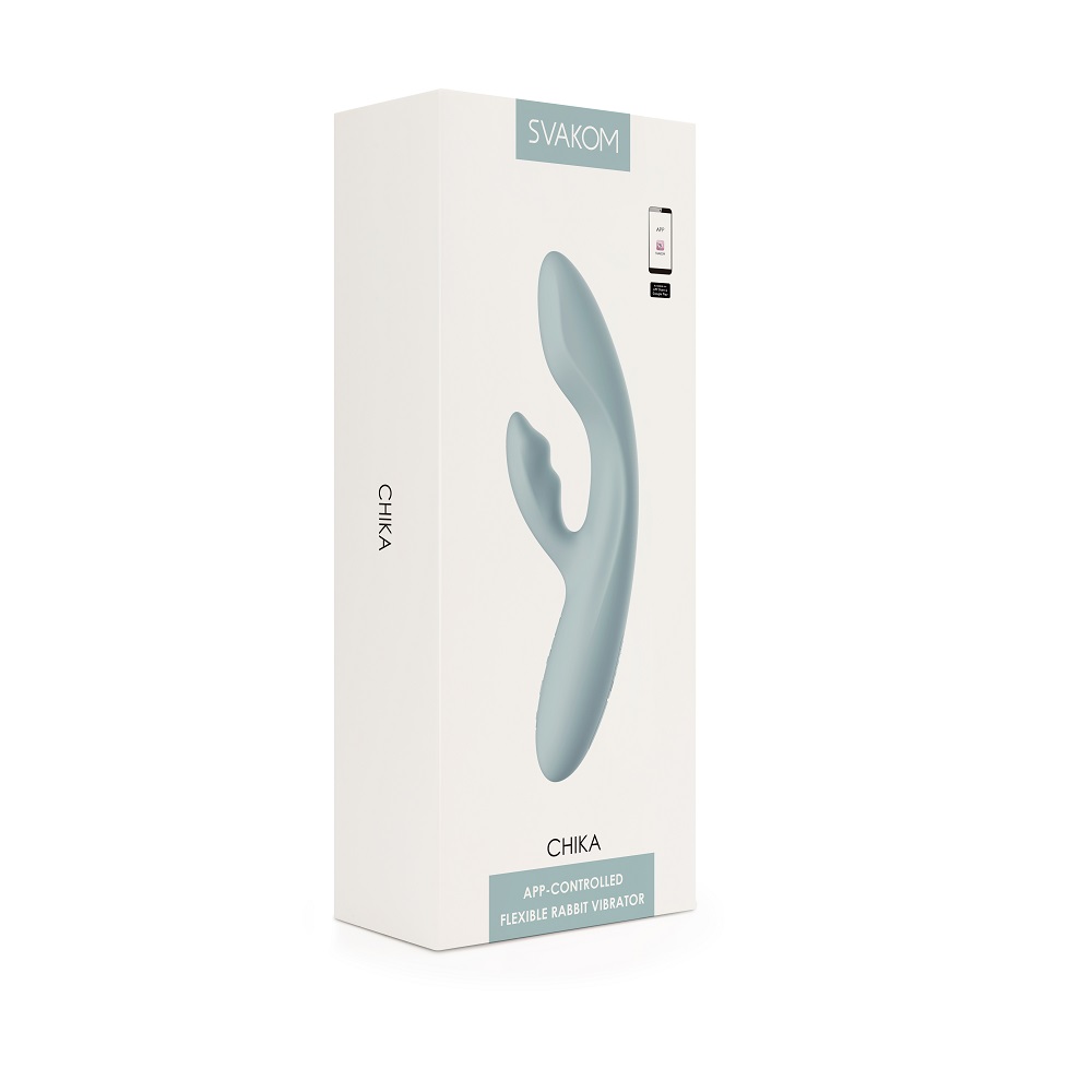 Svakom Chika App-Controlled Warming Rabbit Vibrator