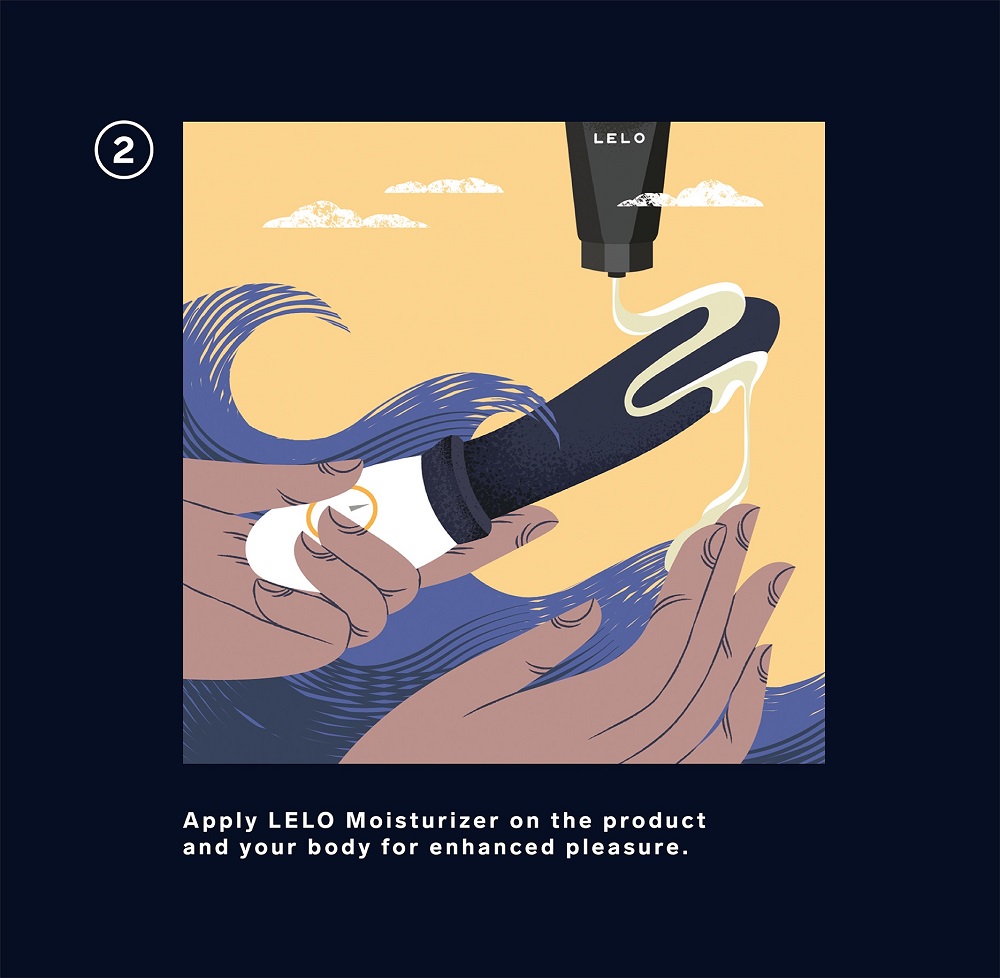 LELO Billy 2 Prostate Massager, Black prostate massager with a smooth tapered silicone body and slim curved shape, shown in…