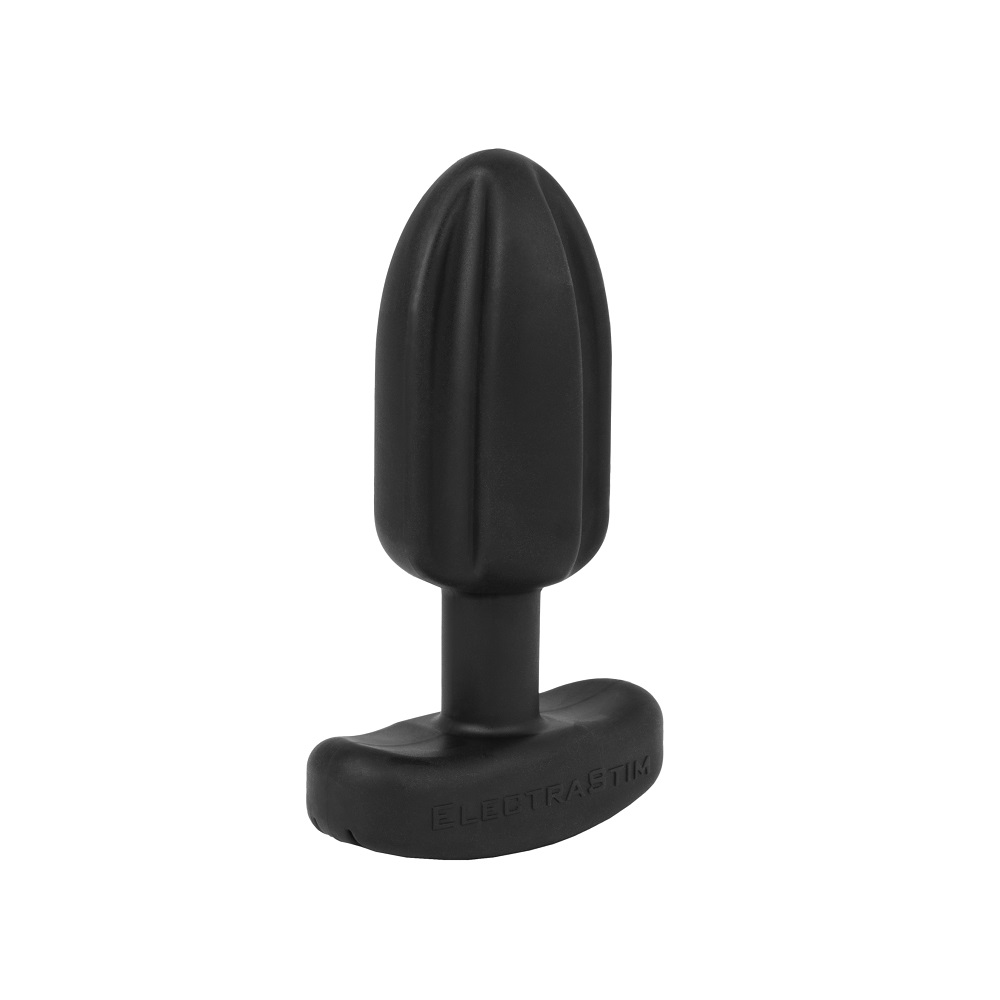 Electrastim Tartarus Quadripolar Electro Butt Plug, Tapered electro butt plug with four conductive zones and four 2mm pin co…