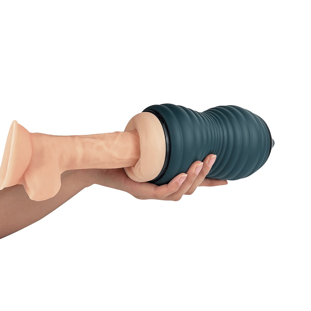 Adrien Lastic Siltex Ultra Masturbator, Handheld male masturbator with a soft squeezable case and ergonomic flexible shape