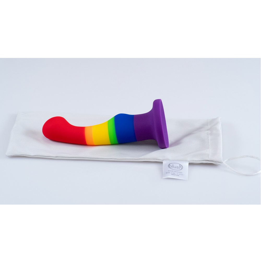 Safe Sex Anti-Bacterial Toy Bag Medium, Plain medium drawstring storage pouch with a smooth satiny finish and cinch-close top