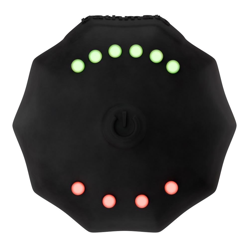 Bathmate Pump Timer, Compact pump timer with green and red indicator lights and two suction cups