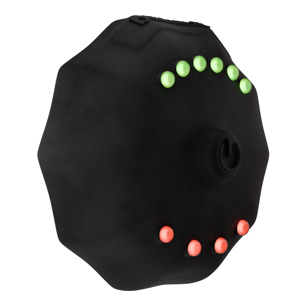 Bathmate Pump Timer, Compact pump timer with green and red indicator lights and two suction cups