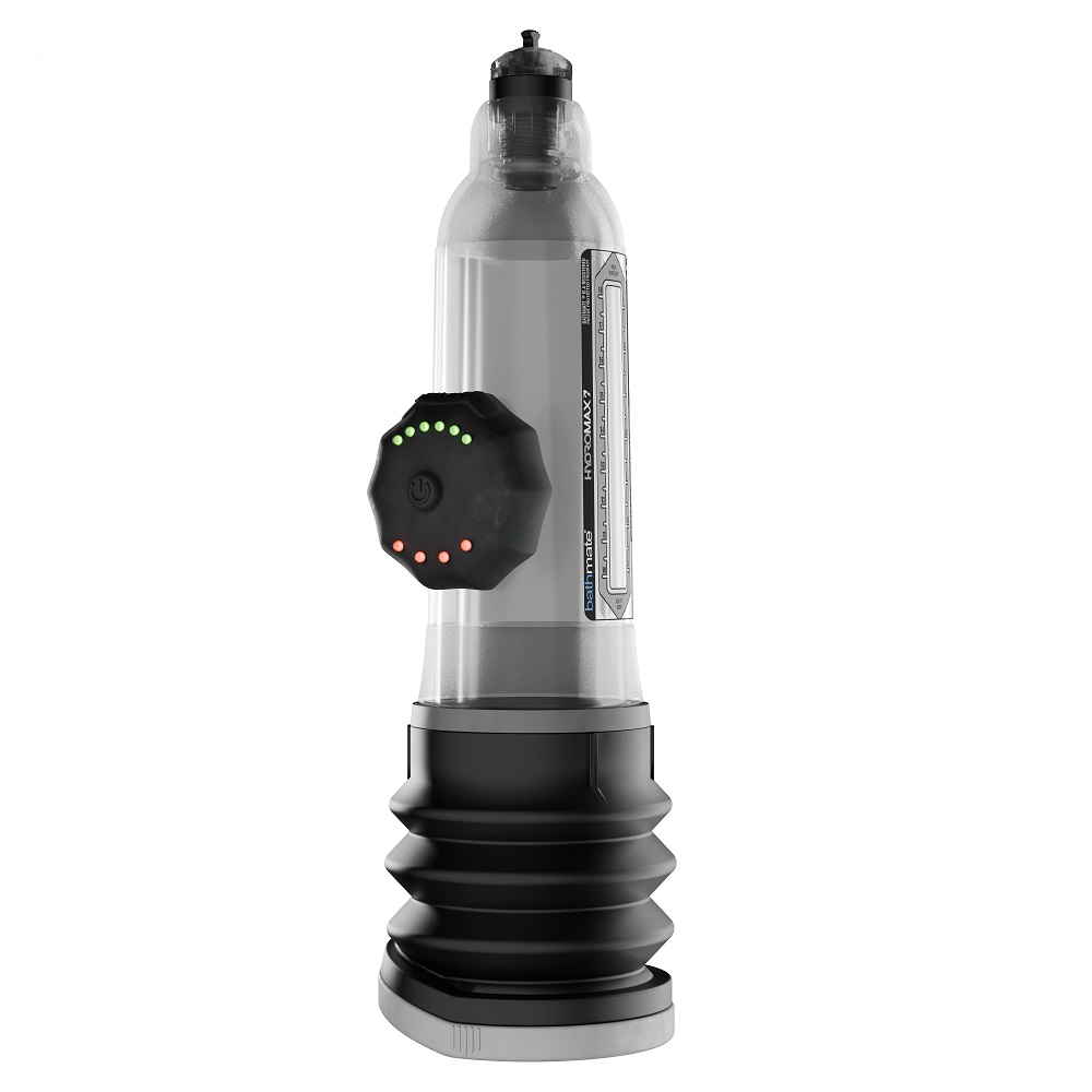 Bathmate Pump Timer, Compact pump timer with green and red indicator lights and two suction cups