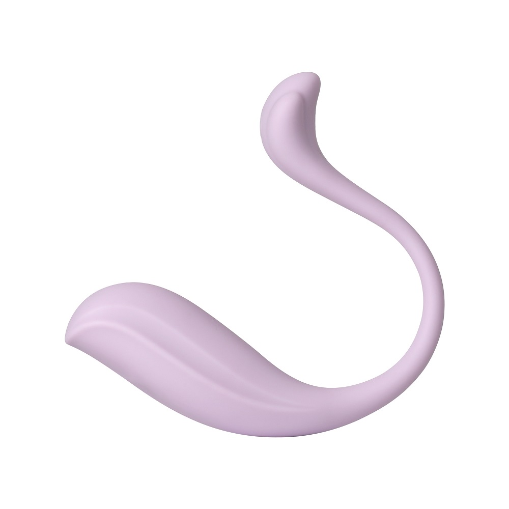 Svakom Phoenix Neo 2 Interactive App Controlled Vibrator Lilac, Lilac silicone G-spot vibrator with a curved shaft and bulbo…