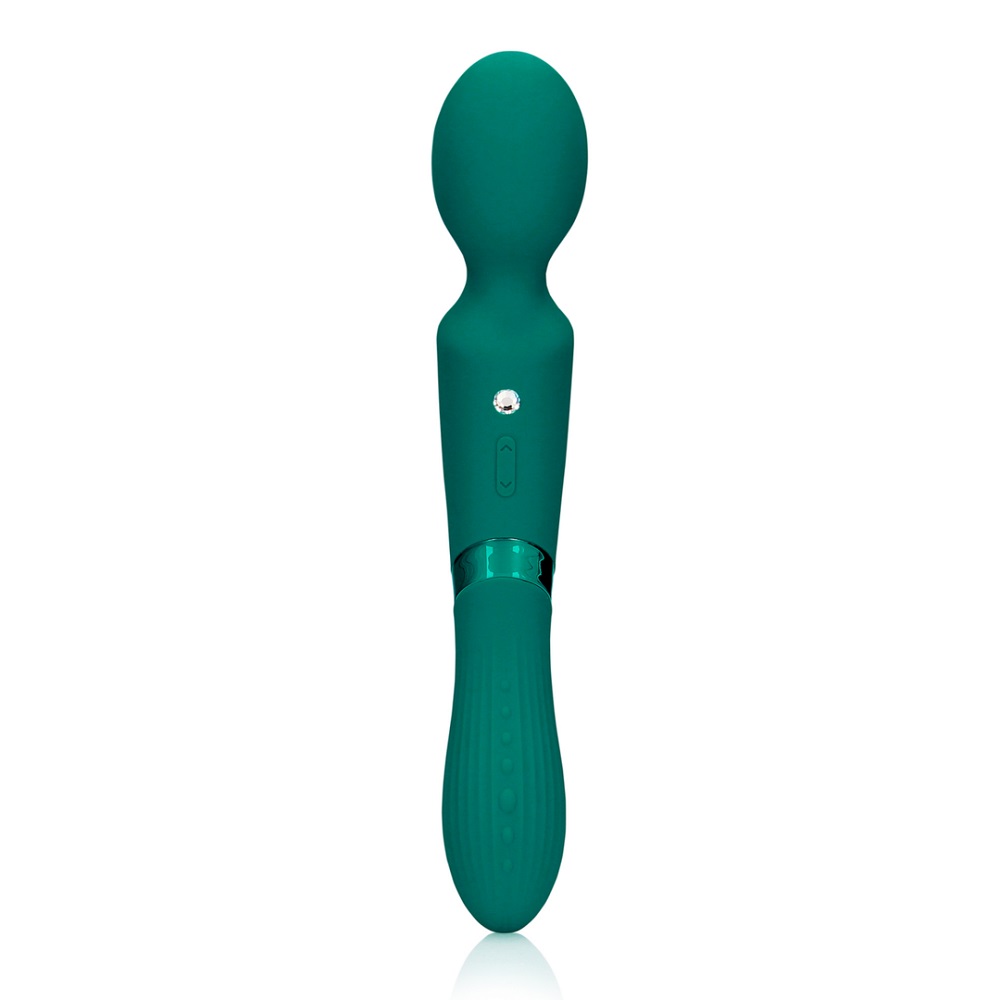 Dual End Vibrating Wand, shown in its packaging