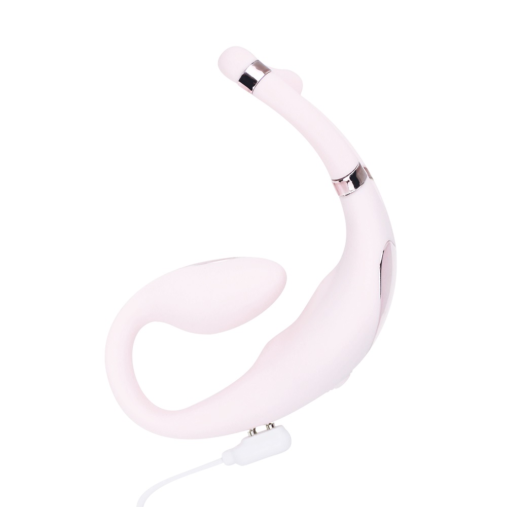 Adrien Lastic Venus Hands Free Double Vibrator, Compact hands-free double vibrator with dual arms for clitoral and internal…
