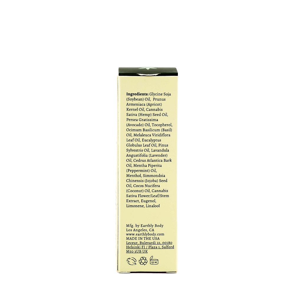 Earthly Body CBD Daily Soothing Serum Original Strength 20ml, Small 20ml travel-size bottle of CBD soothing serum from Earth…