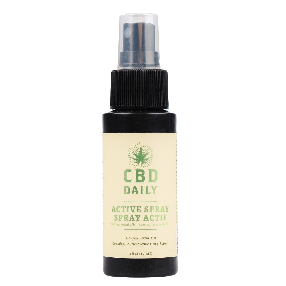 Earthly Body CBD Daily Active Spray Original Strength, in see description