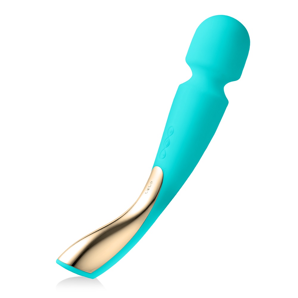 LELO Smart Wand 2 Large Aqua, in silicone/abs