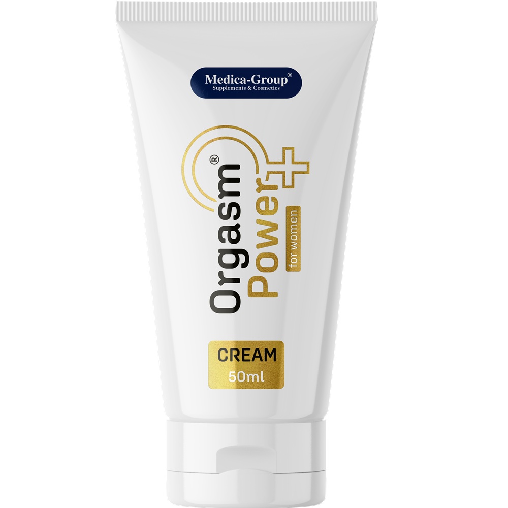 Orgasm Power Cream for Women 50ml, shown from the back