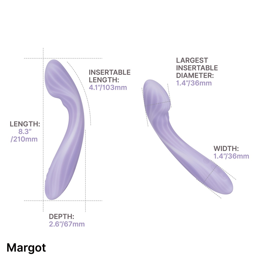 Svakom Margot G-Spot Vibrator Lilac, photograph 11