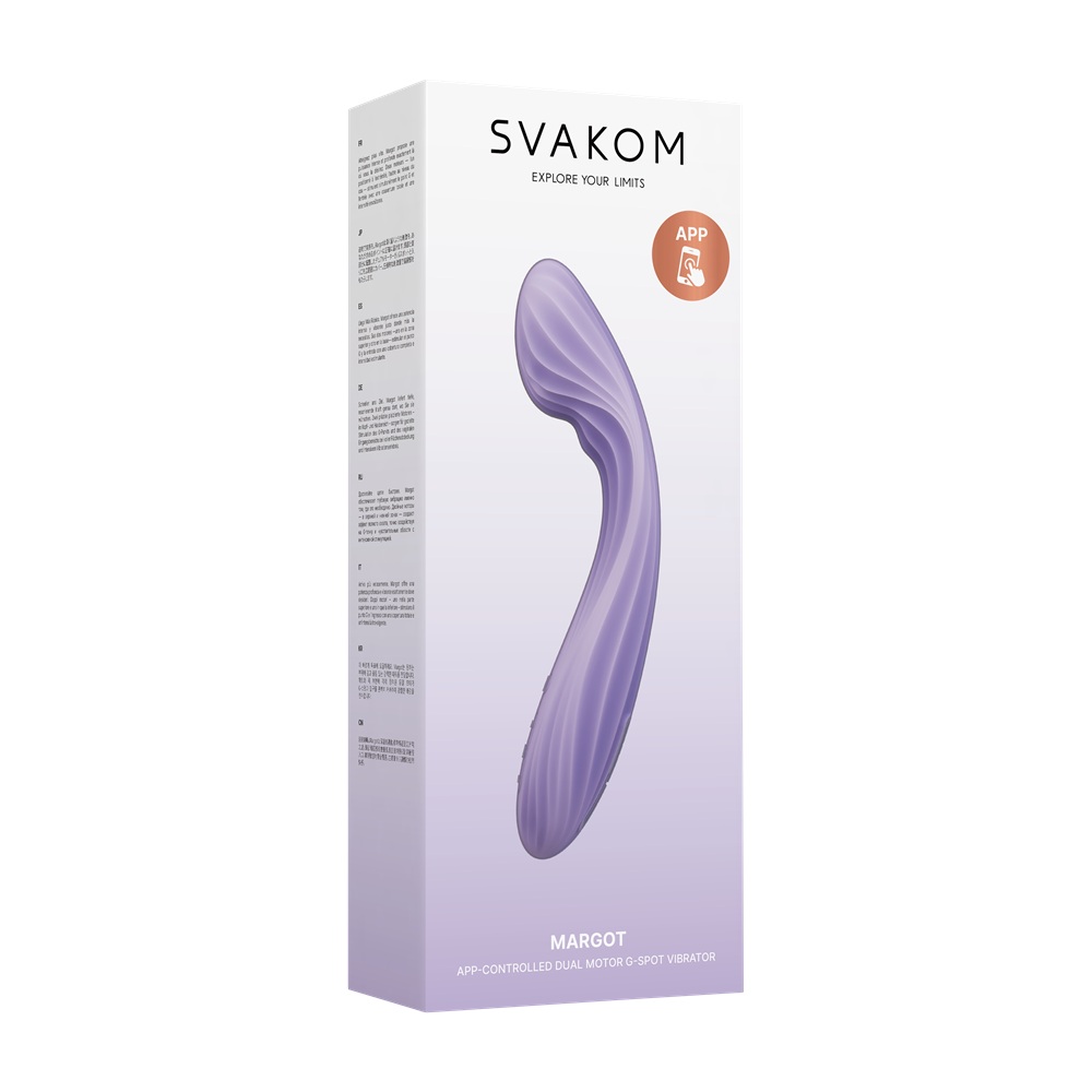Svakom Margot G-Spot Vibrator Lilac, photograph 8