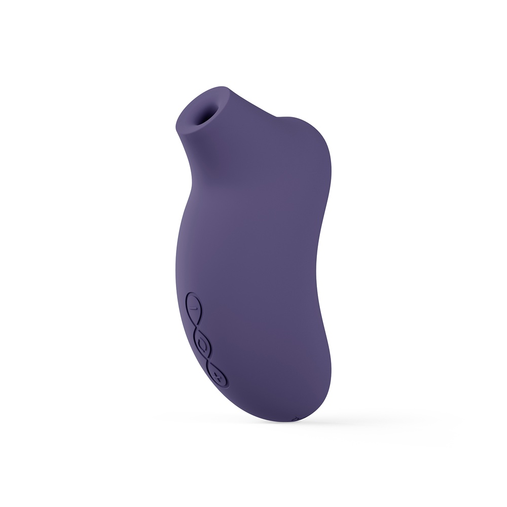 LELO Sona 3 Clitoral Massager Cyber Purple, shown from the back