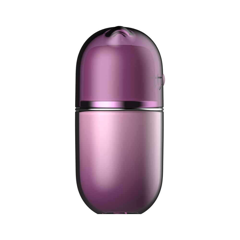 Svakom Klitty Dual Action Licking and Suction Stimulator, shown from the side