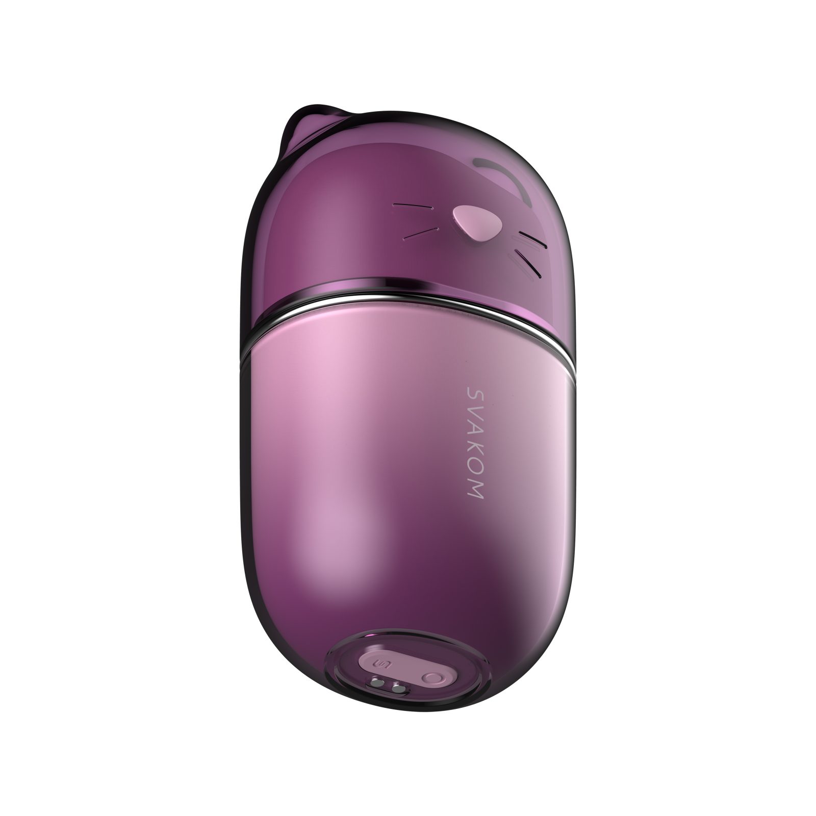Svakom Klitty Dual Action Licking and Suction Stimulator, close-up detail