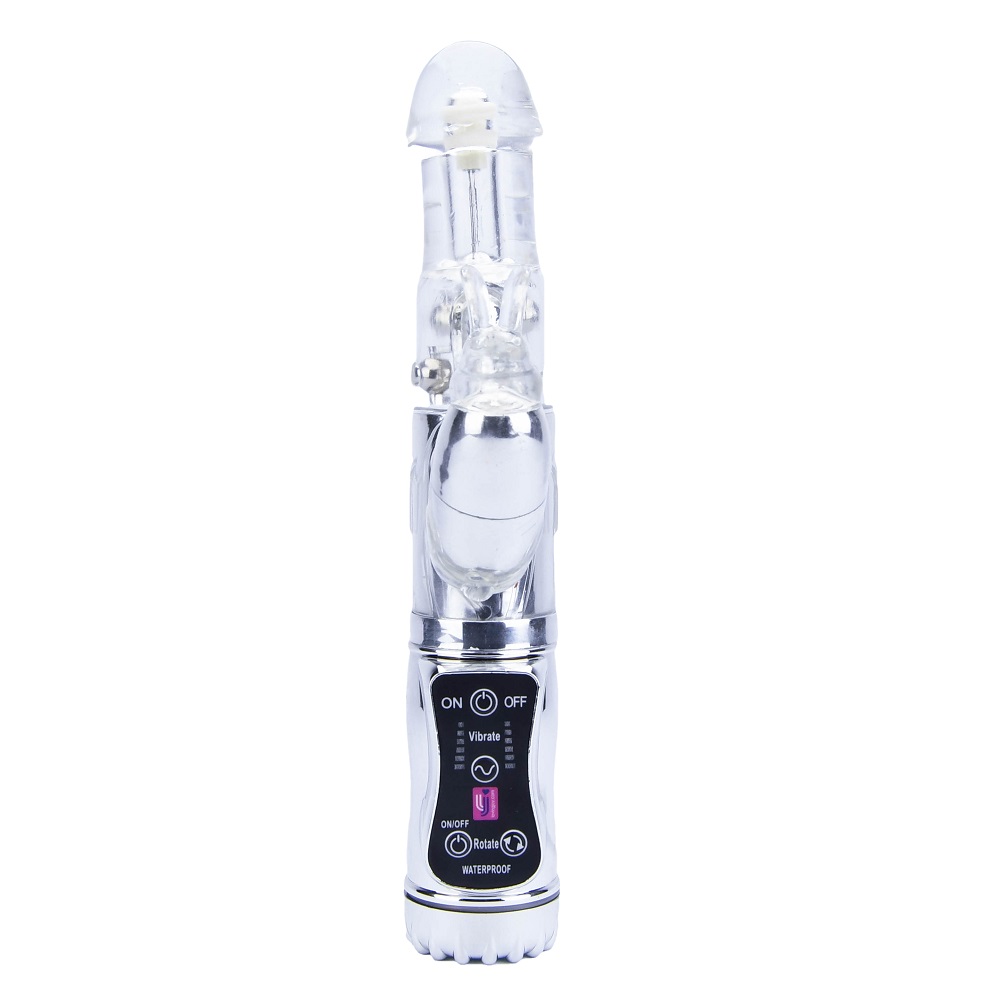 Jessica Rabbit Ultimate XXTRA G Vibrator, Full-size rabbit vibrator with clitoral ears, rotating internal beads and a G-spot…