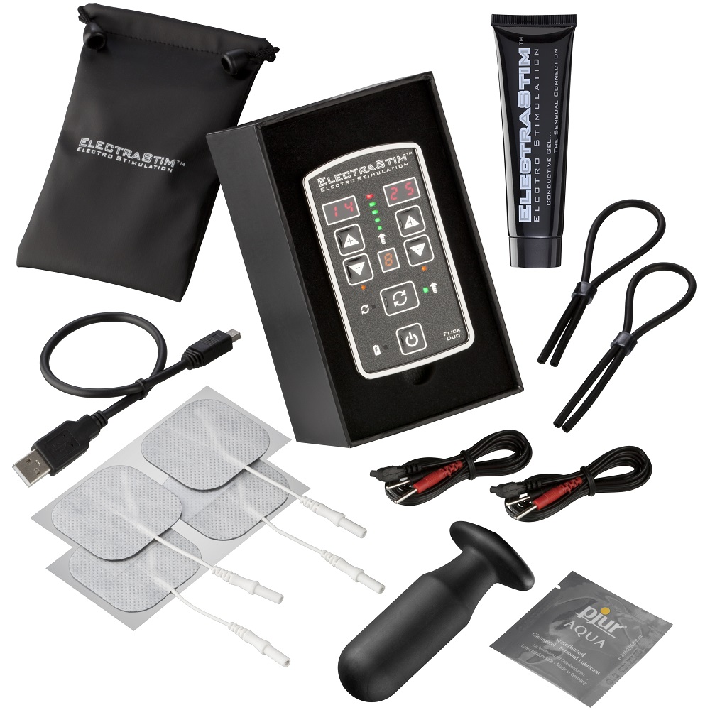 ElectraStim Flick Duo Stimulator Multi-Pack EM80-M, in various