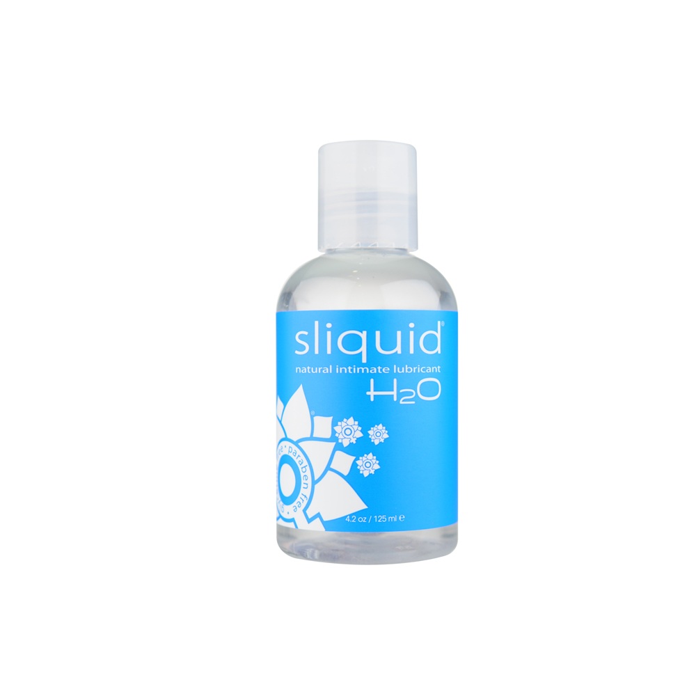 Sliquid Naturals H20 Waterbased Lubricant-125ml, in see description