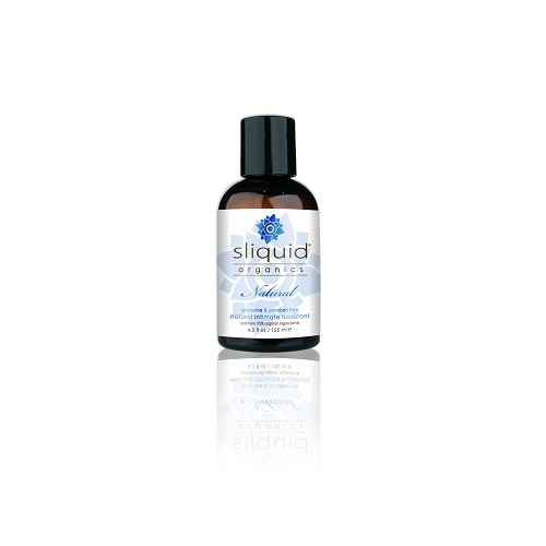 Sliquid Organics Natural Intimate Lubricant-125ml, in organics natural ingredients: purified water, plant cellulose (from co…