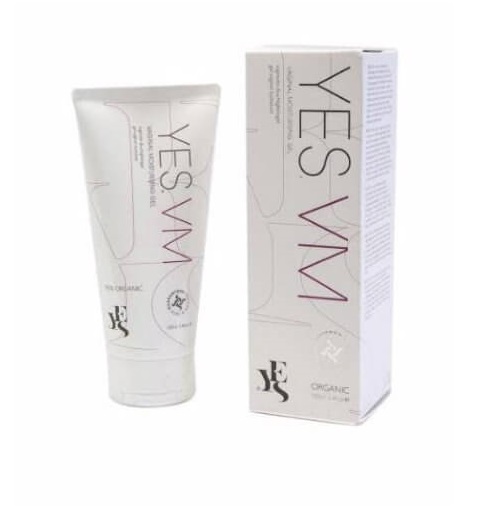 YES Vaginal Moisturising Gel-100ml, shown from the back