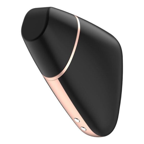 Satisfyer App Enabled Love Triangle Clit Massager Black - XToys UK