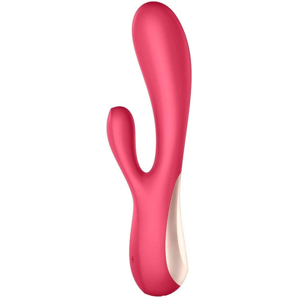 Satisfyer App Enabled Mono Flex Rabbit Vibrator Red - XToys UK