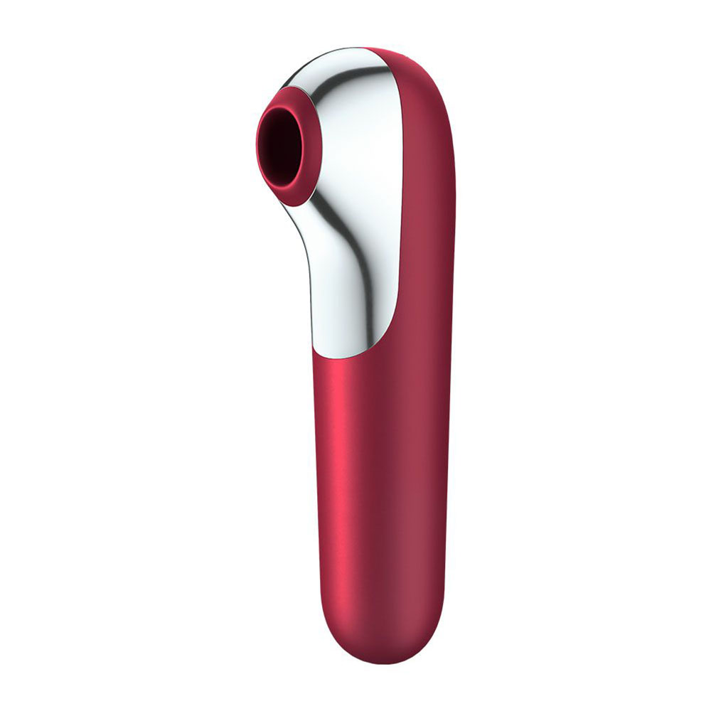 Satisfyer App Enabled Dual Love Clitoral Massager Red - XToys UK