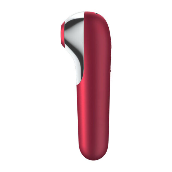 Satisfyer App Enabled Dual Love Clitoral Massager Red - XToys UK