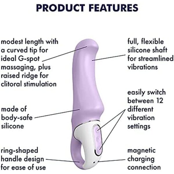 Satisfyer Vibes Charming Smile Rechargeable GSpot Vibrator - XToys UK