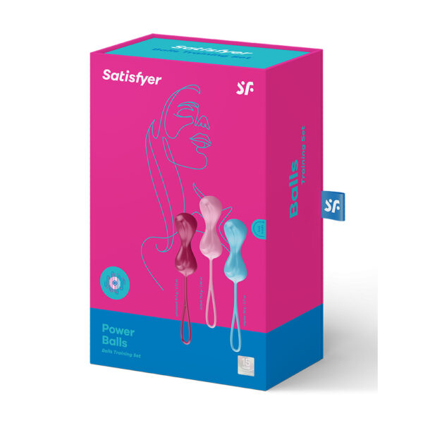 Satisfyer Set Of 3 Orgasm Balls With Moving Inner Balls - XToys UK