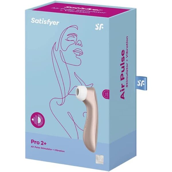 Satisfyer Pro 2 Plus Vibration Clitoral Massager - XToys UK