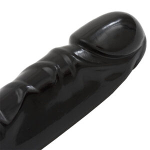 Jr Veined Double Header 12 Inch Bender Dong Black - XToys UK