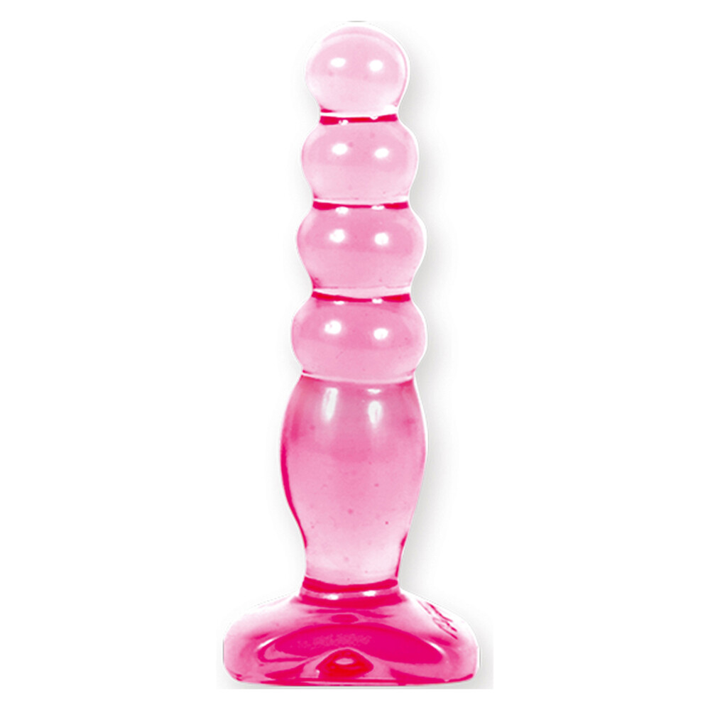 Crystal Jellies Anal Delight Butt Plug Pink - XToys UK