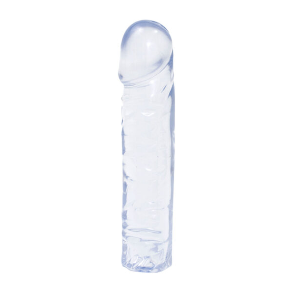 Crystal Jellies 8 Inch Dong Clear - XToys UK