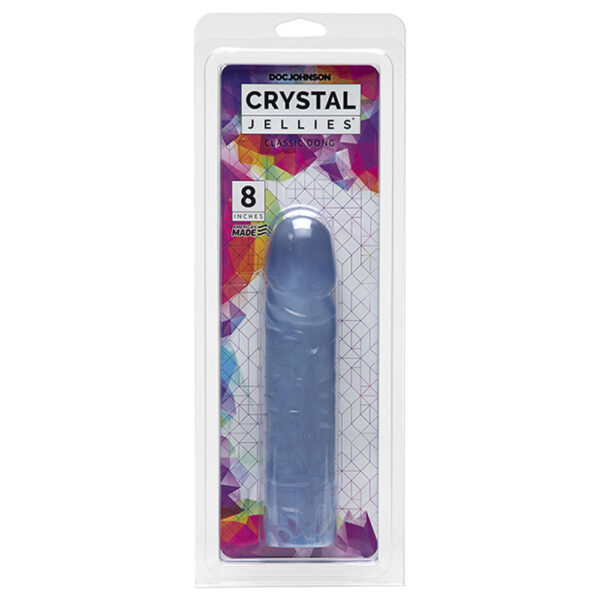 Crystal Jellies 8 Inch Dong Clear - XToys UK