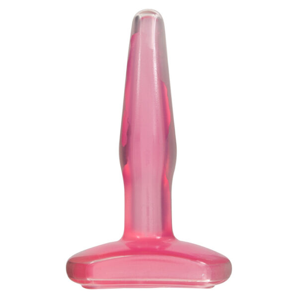 Crystal Jellies Small Butt Plug Pink - XToys UK