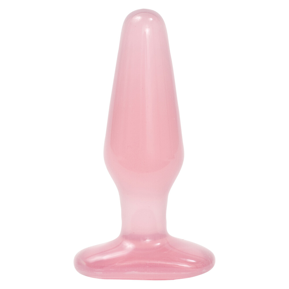 Crystal Jellies Medium Butt Plug Pink - XToys UK