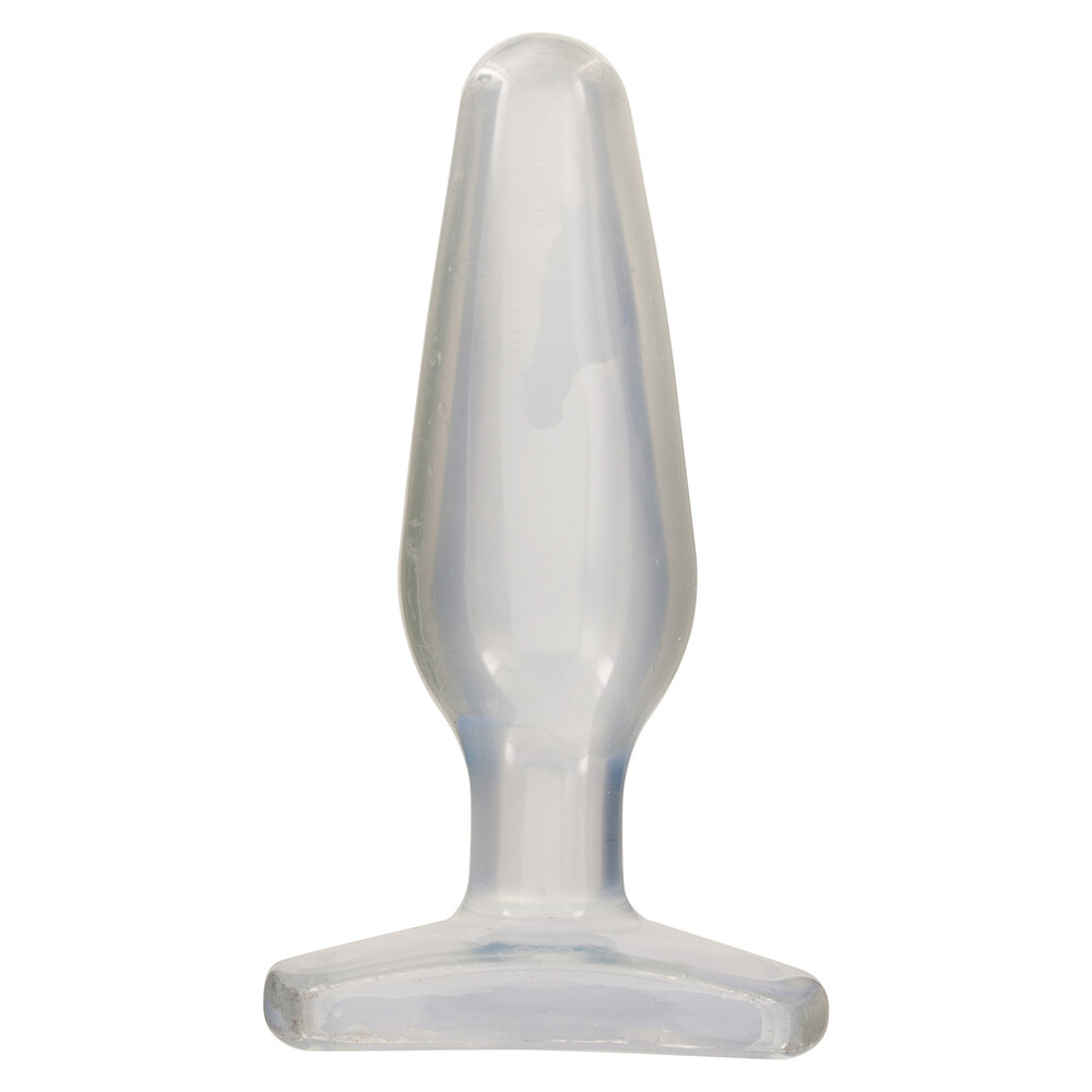 Crystal Jellies Medium Butt Plug Clear - XToys UK