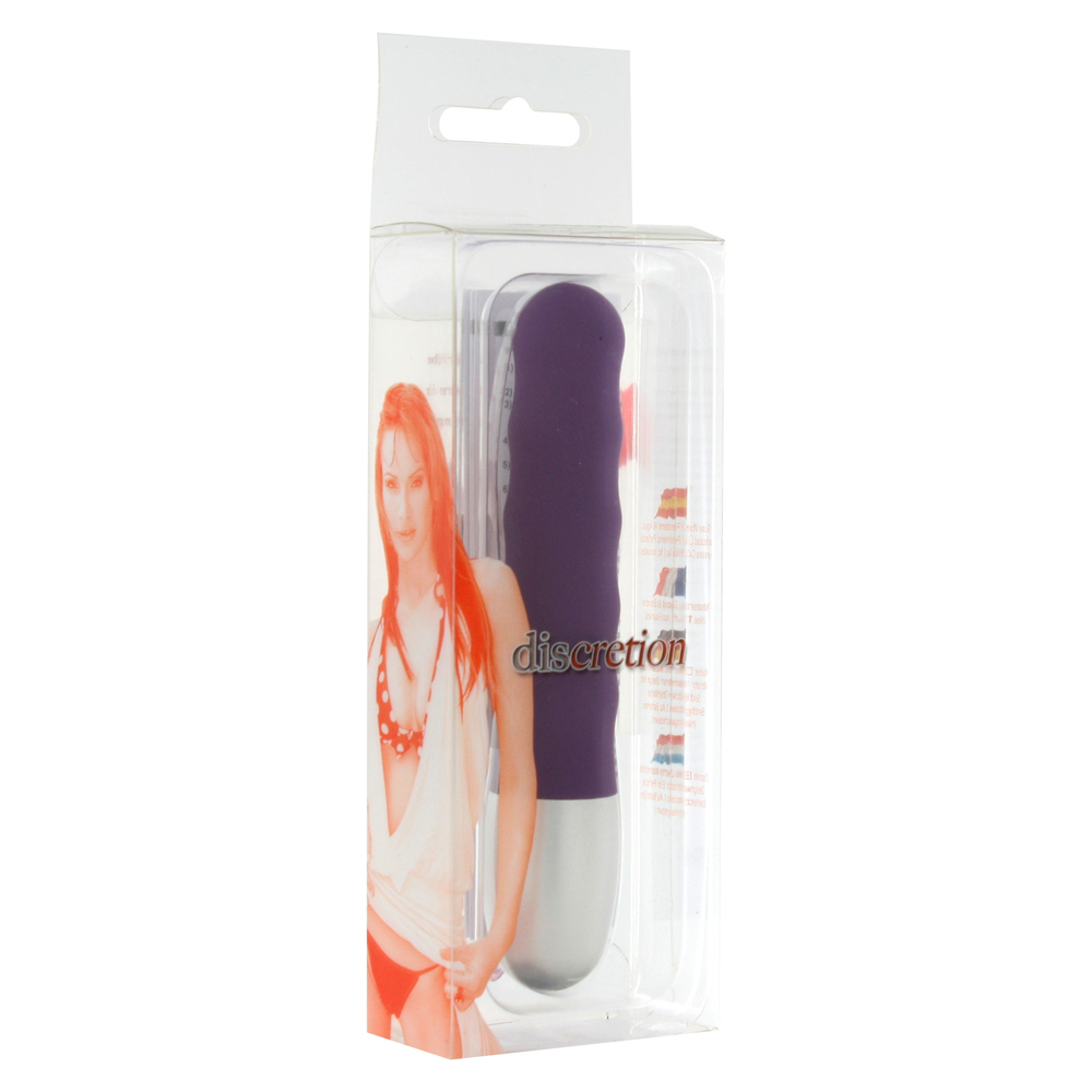 Discretion Ribbed Mini Vibrator - XToys UK