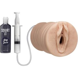 Squirting Pussy Stroker with Joy Juice Vanilla - XToys UK