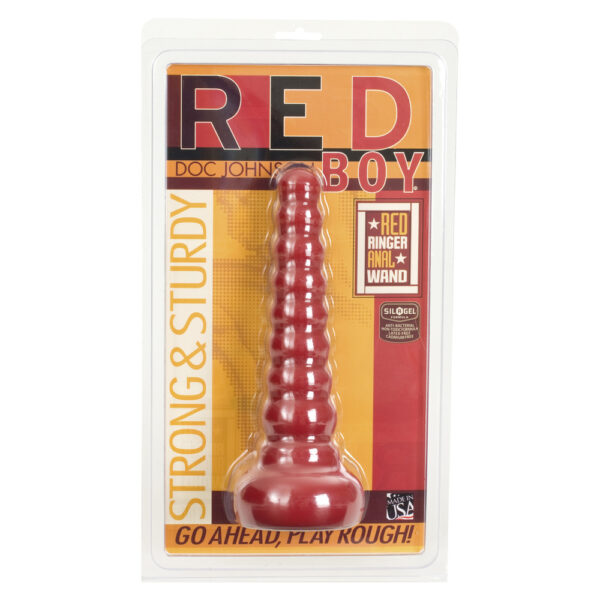 Red Boy Anal Wand Butt Plug - XToys UK