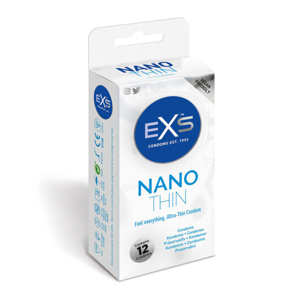 EXS Nano Thin Condoms 12 Pack - XToys UK