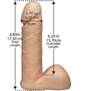 VacULock 6 Inch Realistic Dildo Attachment - XToys UK