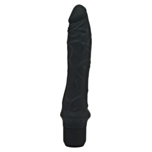 ToyJoy Get Real Classic Silicone Vibrator Black - XToys UK